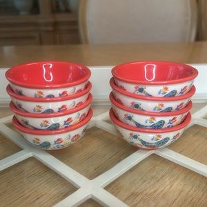 O Blue Bird Pioneer Woman Dipping Bowls (8)